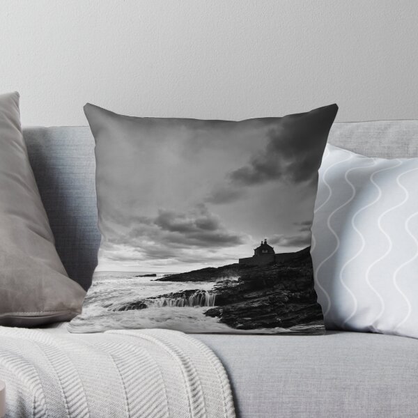 The Bathing House Throw Pillow