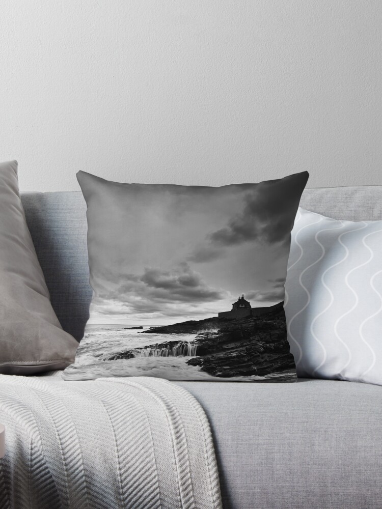 Thumbnail 1 of 3, Throw Pillow, The Bathing House designed and sold by james thow.