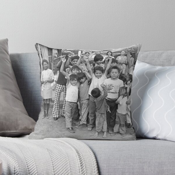 Power to the People Throw Pillow