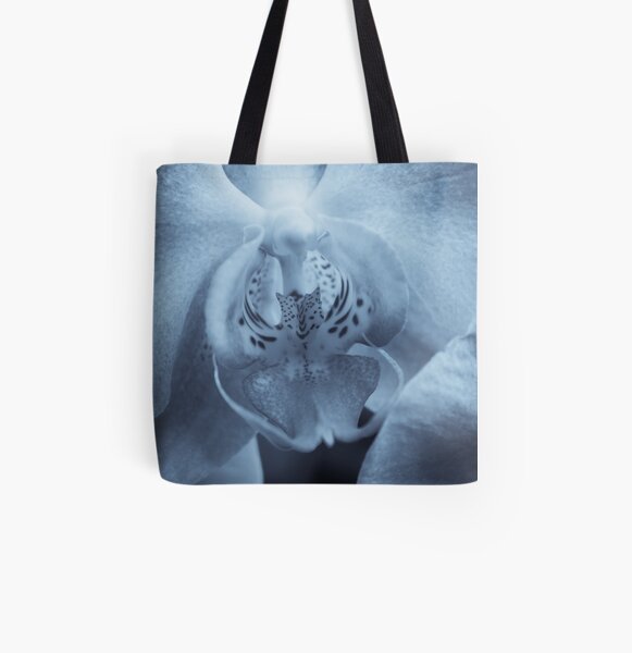 Moth Orchid All Over Print Tote Bag