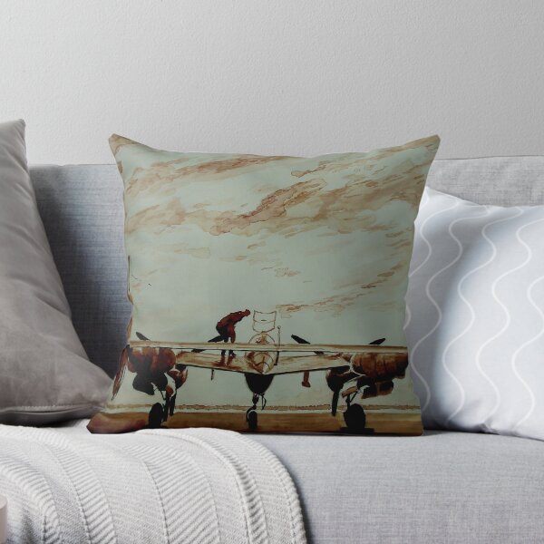 lightning Throw Pillow