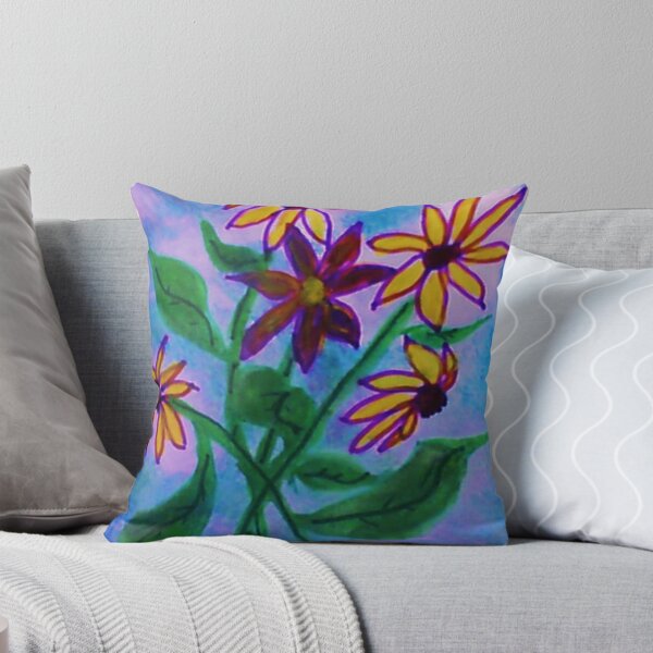 Item preview, Bouquet  of Daiseys. watercolor designed and sold by Anna  Lewis, blind artist.