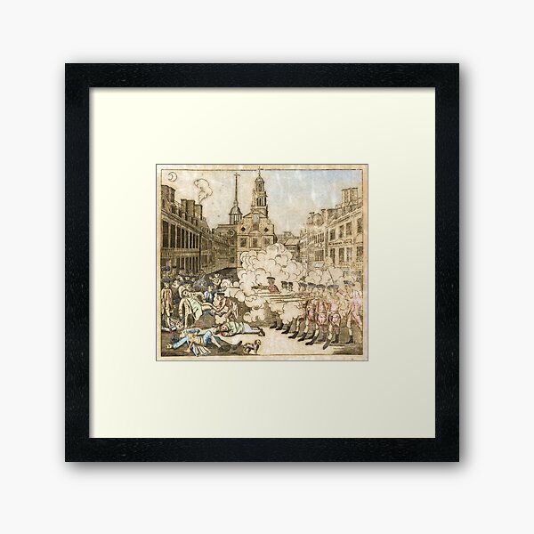 Item preview, Boston Massacre designed and sold by Vintage Works.