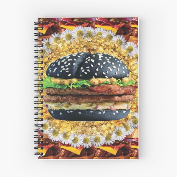 Item preview, floral hamburger designed and sold by STORMYMADE.