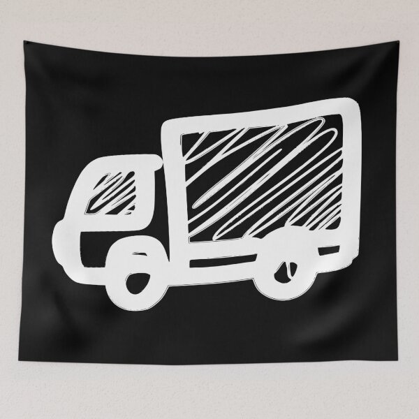 Item preview, Moved? cool line drawing truck as a gift! designed and sold by TShirtsByMs.
