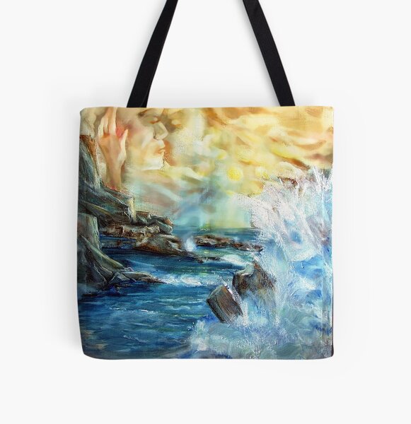 The kiss All Over Print Tote Bag