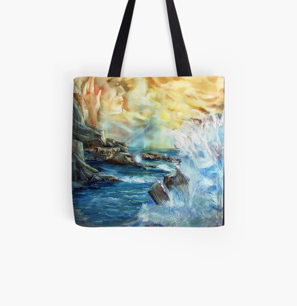 The kiss Allover-Print Tote Bag