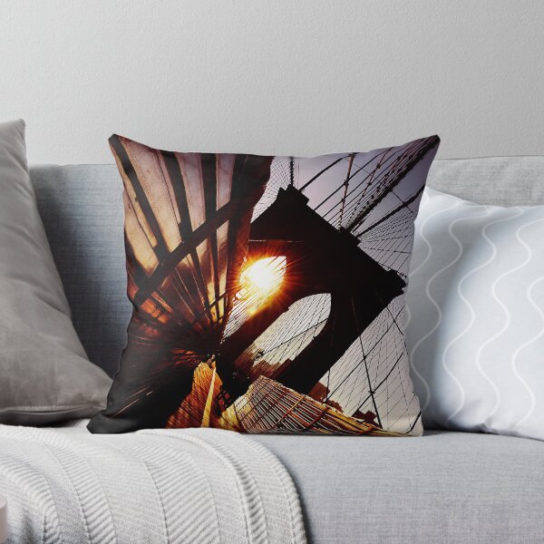 PASSING THROUGH Throw Pillow