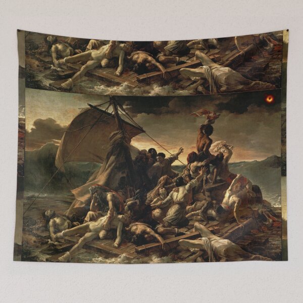 Item preview, Subtly Ruined The Raft of the Medusa - Black Hole Photo designed and sold by weavernap.