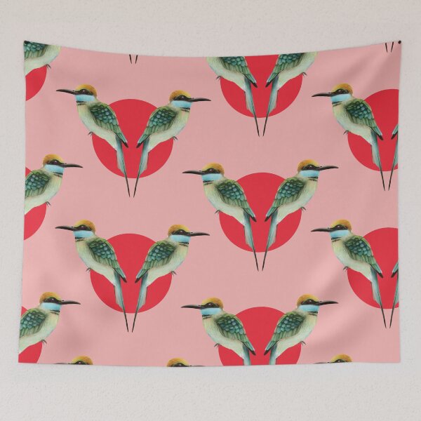 Item preview, The Green Bee-eater designed and sold by Susanna-Jackson.