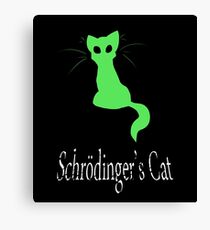 Schrödinger's Cat Canvas Print