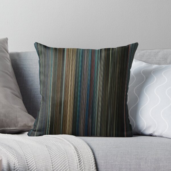 Moviebarcode: Blade Runner (1982) Throw Pillow