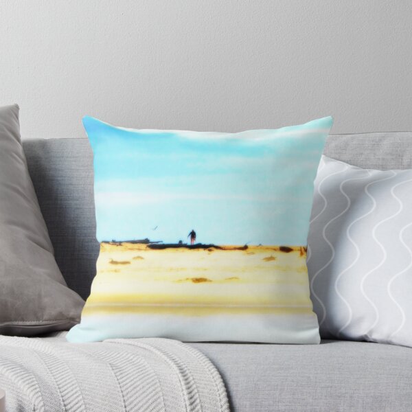 gone to sea Throw Pillow