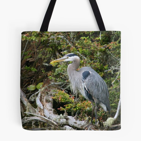 Item preview, Great Blue Heron on Log designed and sold by Randall Ingalls.