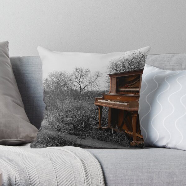 Piano Throw Pillow