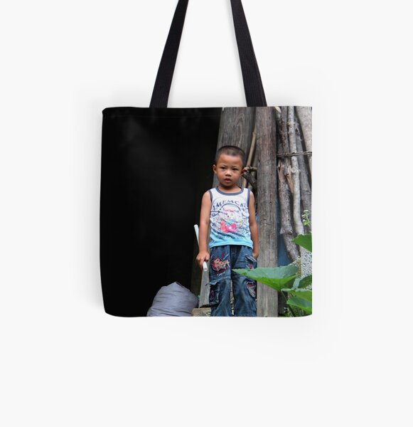 Curious All Over Print Tote Bag