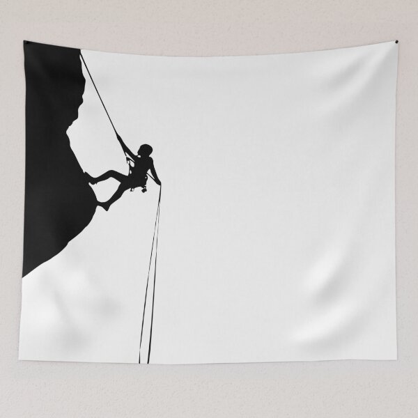 Item preview, climbing abseiling designed and sold by climbing-tees.