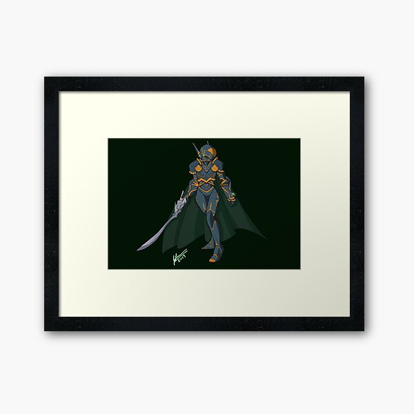 Paladin Power Armor - Elite Version Framed Art Print