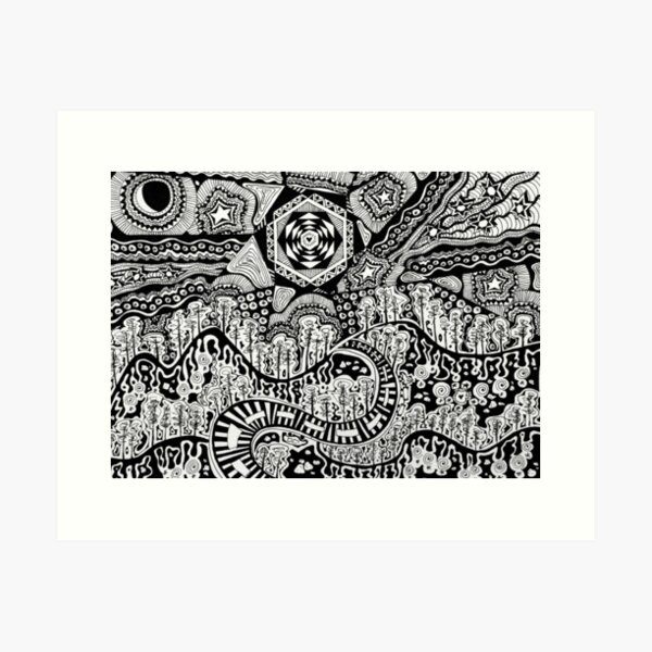 Lost in the Pilliga Art Print