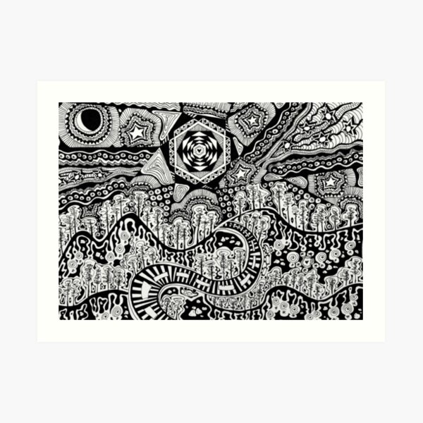 Lost in the Pilliga Art Print