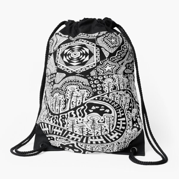 Lost in the Pilliga Drawstring Bag