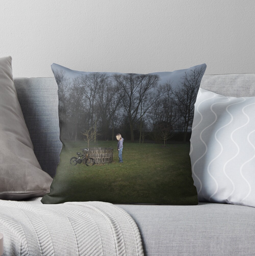 Well Throw Pillow