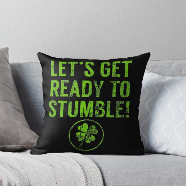 Item preview, Let's Get Ready to Stumble Drunk St Patricks Day Green Apparel designed and sold by doggopupper.