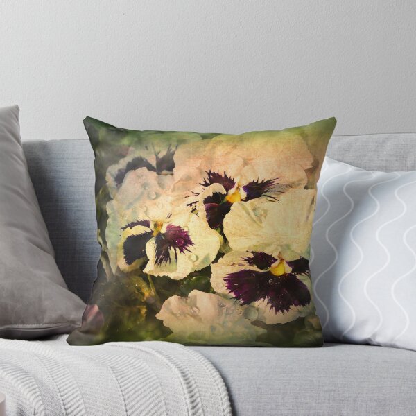 Item preview, Three White Pansies designed and sold by Rewards4life.