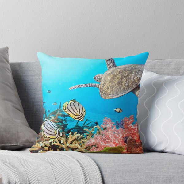 Item preview, Butterflyfishes and turtle designed and sold by MotHaiBaPhoto Dmitry & Olga.