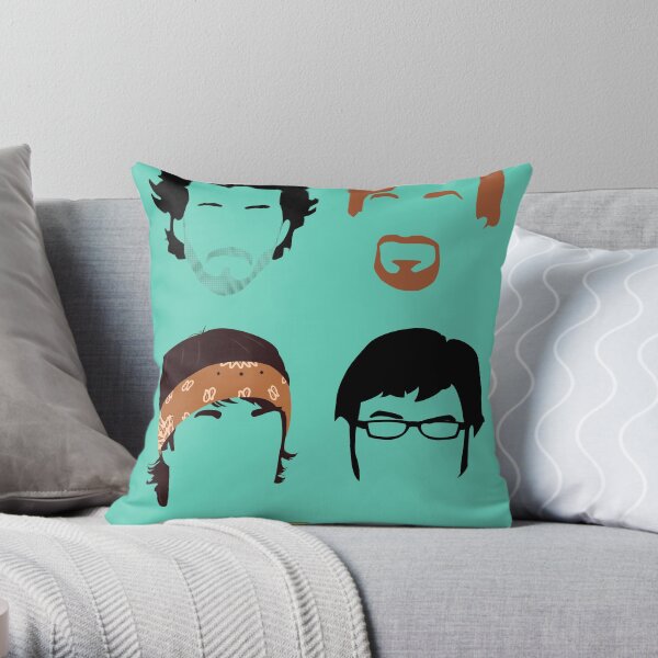 Flight of the Conchords: Silly-ettes Throw Pillow