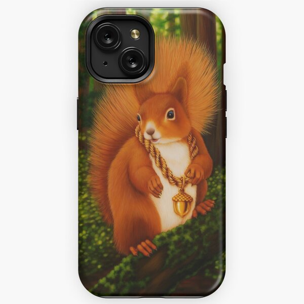 Utility Pole Squirrel iPhone Case