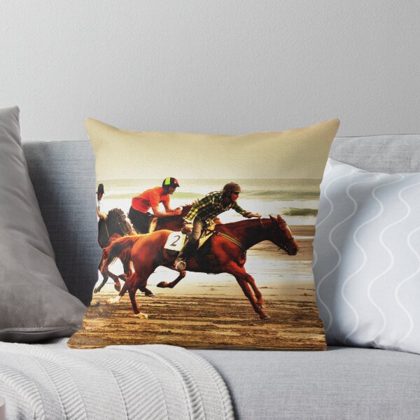 Item preview, "The Race Is On..18th Running Of The Karekare Beach Races" designed and sold by Bruce Jones.