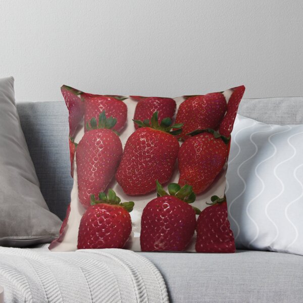 Item preview, STRAWBERRIES IN RED designed and sold by Alessandra Antonini.