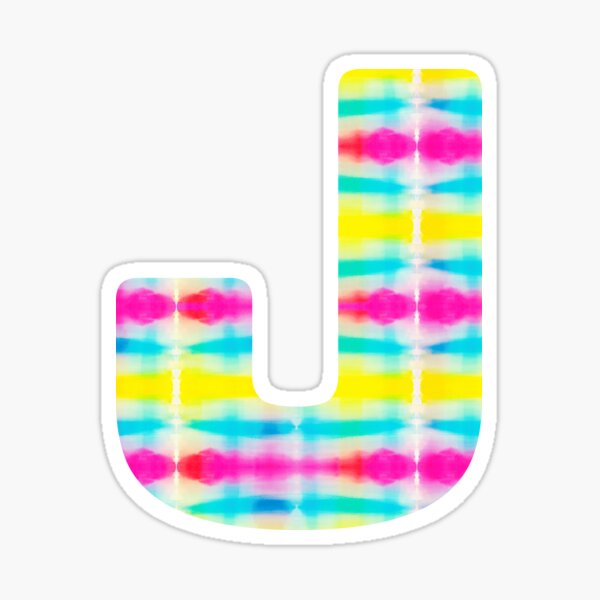 Sunshine and Pixels Leopard Tie Dye Monogram Initials