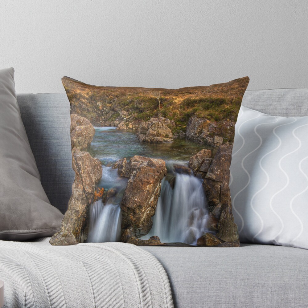 Fairy Pools (5) Throw Pillow