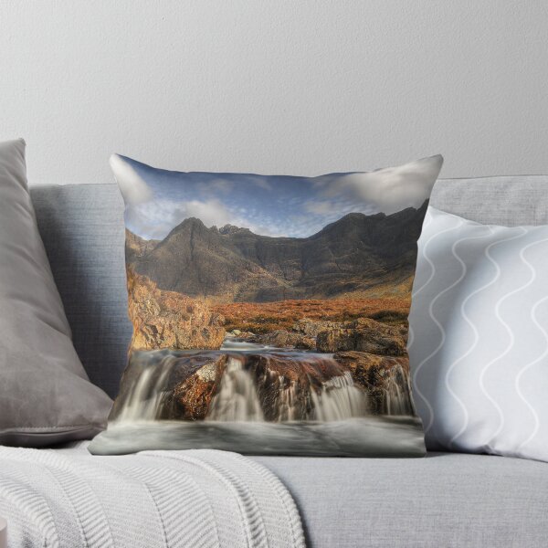 Fairy Pools (4) Throw Pillow