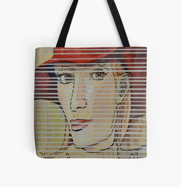 Above the cut  All Over Print Tote Bag
