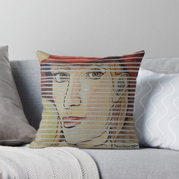 Above the cut Throw Pillow