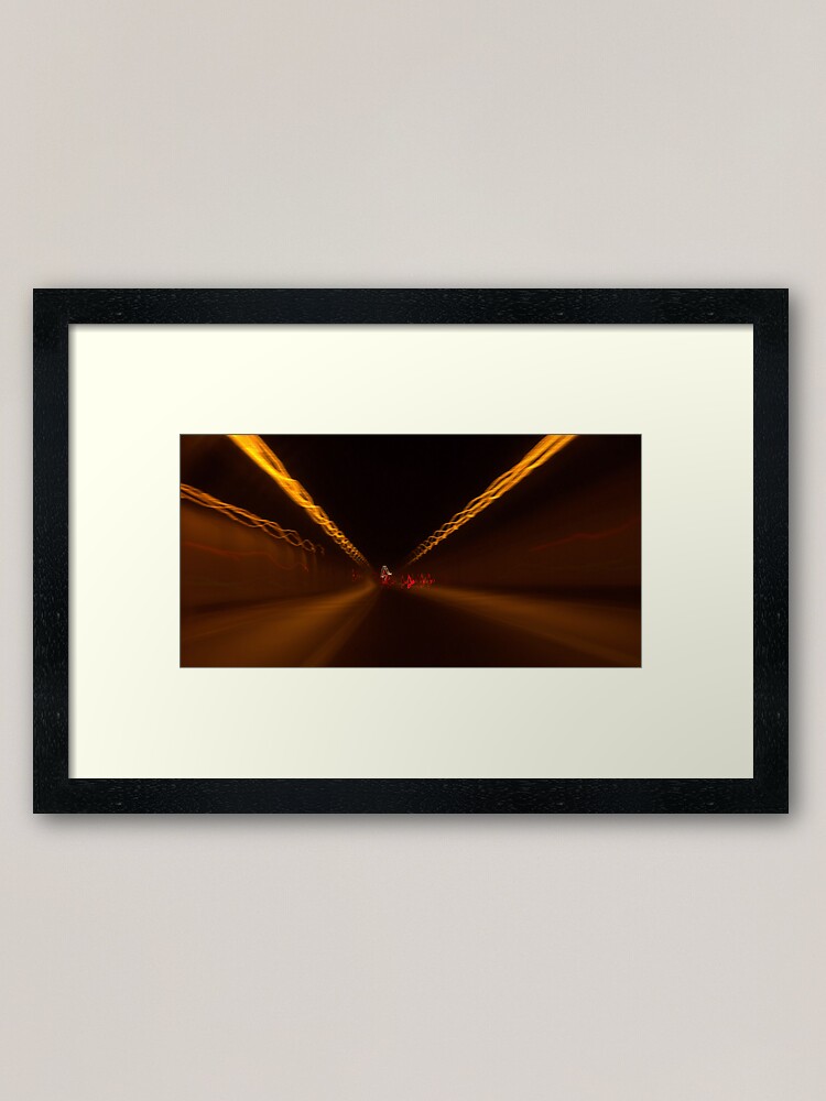 Alternate view of Light+Motion 1 Framed Art Print