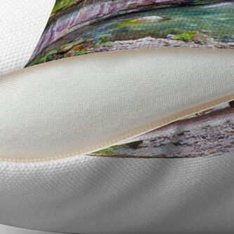 Alternate view of The Moss Gardens Throw Pillow