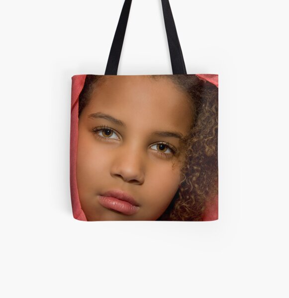 When a glance can stop you in tour tracks... All Over Print Tote Bag