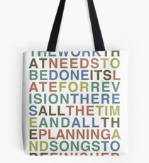 Someone Great - LCD Soundsystem Tote Bag