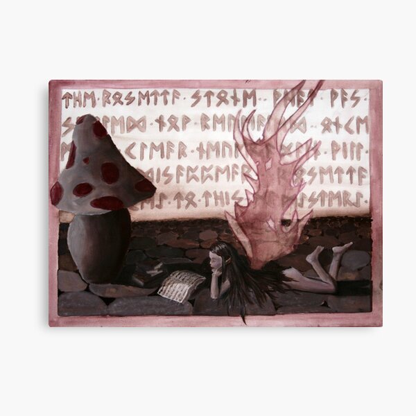 rosetta reading Canvas Print