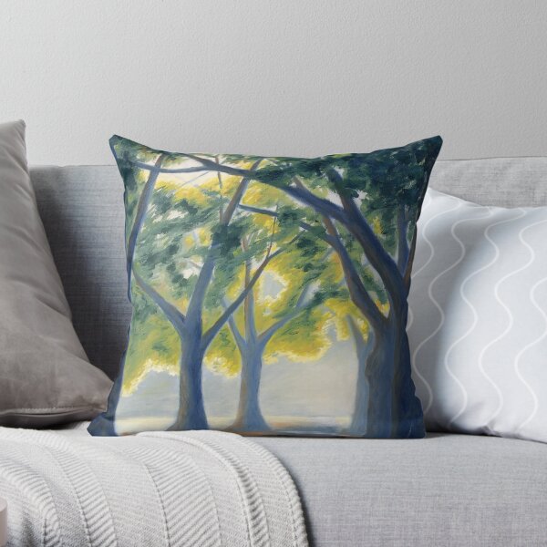 Trees for Steve Throw Pillow
