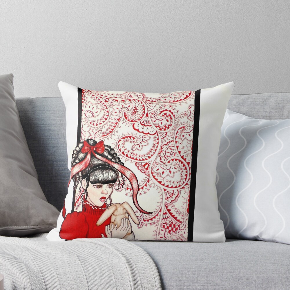 Item preview, Throw Pillow designed and sold by Leonora.