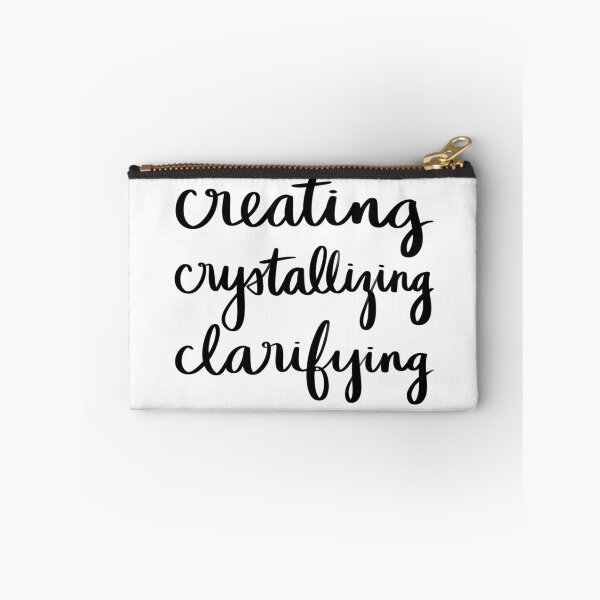 Item preview, Creating, Crystallizing, Clarifying designed and sold by strongpurpose.
