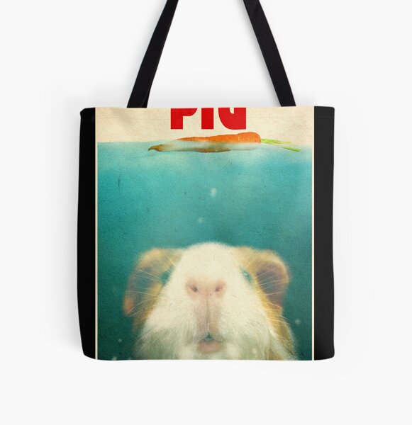 Little Sea Pig All Over Print Tote Bag