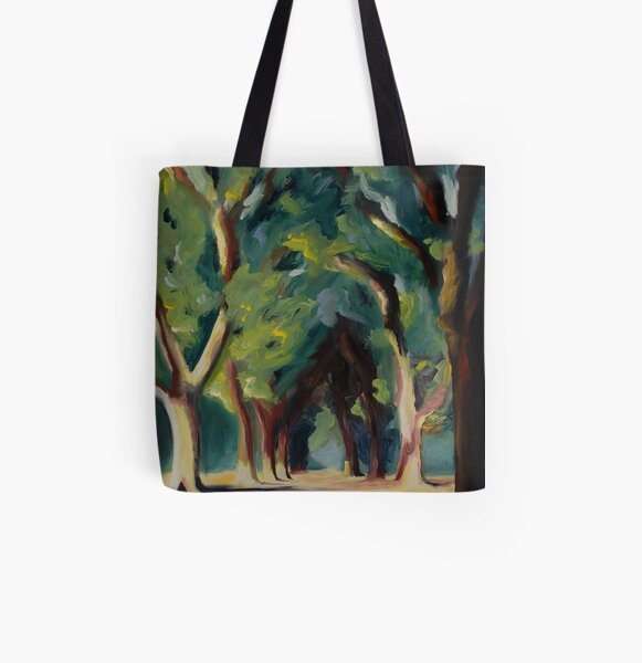 Trees (Cathedral I) All Over Print Tote Bag