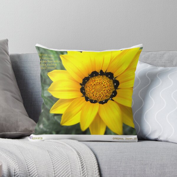 365-013-Niijima-Sunshine Throw Pillow