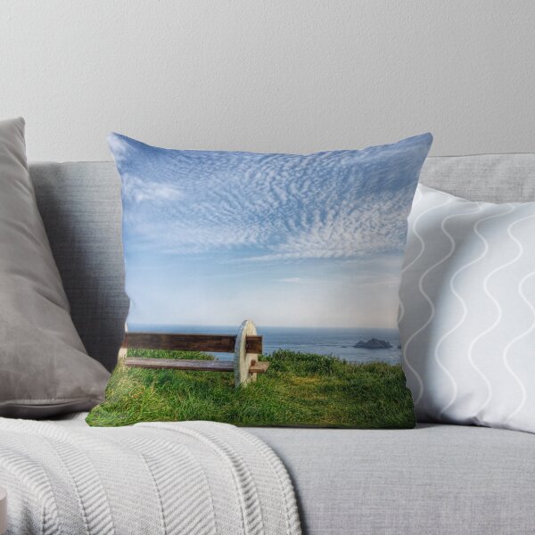 A Seat with a View - Alderney Throw Pillow